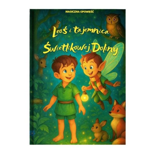 Książka ,,Leoś i tajemnica Świetlikowej Doliny''