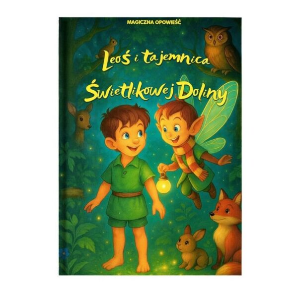 Książka ,,Leoś i tajemnica Świetlikowej Doliny''